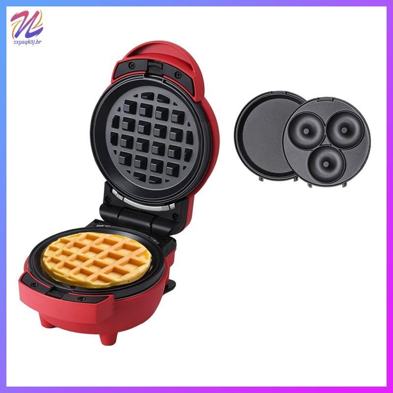 Multifuncional Waffle Bolo Fabricante Antiaderente Frigideira Donut Maker Dupla Face Aquecimento Máquina De Café Da Manh