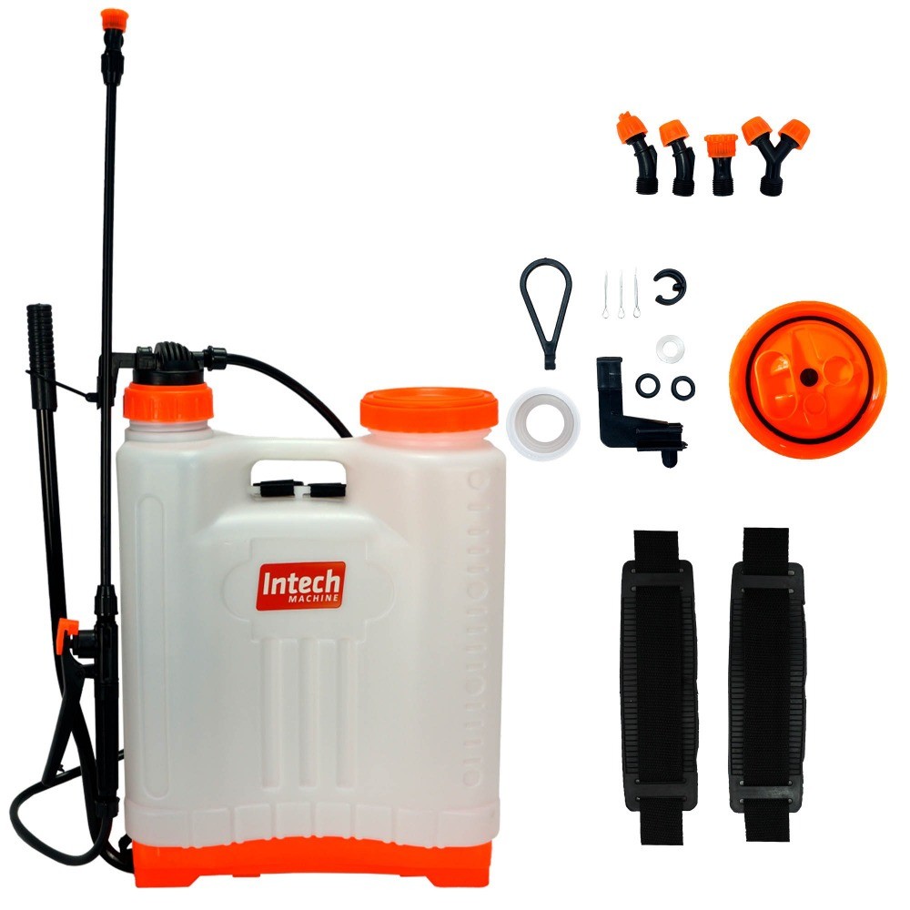 Pulverizador costal manual agrícola capacidade 20 litros - GP2000 - Intech Machi