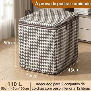 Cesto Lavanderia 110 Litros Gigante Para Roupa Suja E Limpa Dobravel