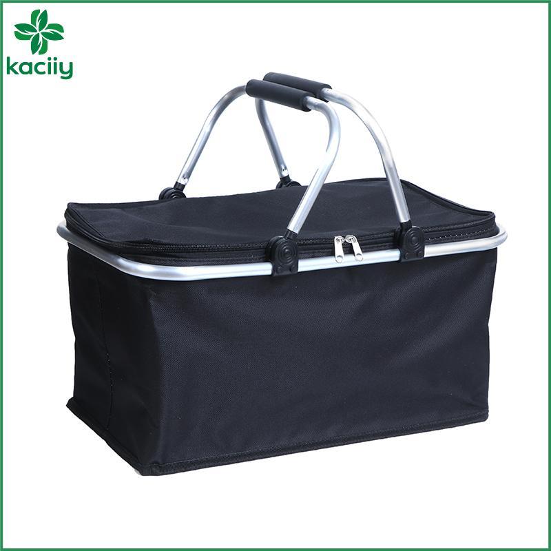 KC 30L Refrigerador Extra Grande Saco Fresco Caixa Piquenique Camping Comida Gelo Bebida Almoço Bg