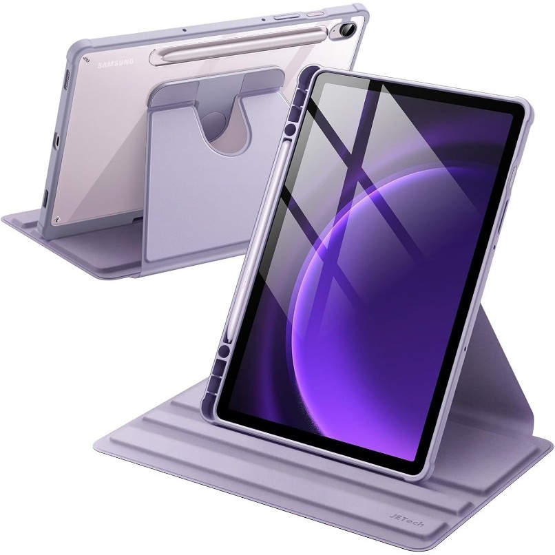 Capa Giratória para Galaxy Tab S10 Lite/FE/S9 FE/S10FE | Suporte com Porta Penci