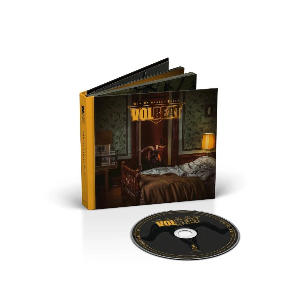 CD Volbeat - God Of Angels Trust (CD Deluxe Hardcoverbook) - Importado