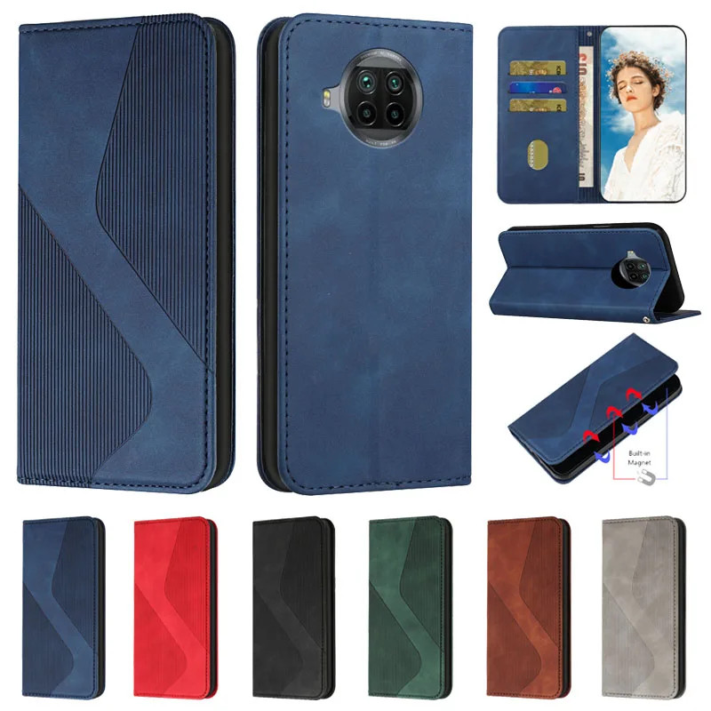Para Samsung Galaxy S26 S25 Edge S24 S23 S22 Plus Ultra S26FE S25FE S24FE S23FE Anti-Theft Leather Wallet Case Phones