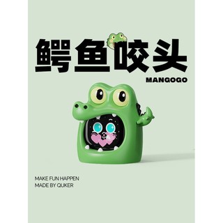 MANGOGO crocodilo mordida capacete escudo carro robô criativo na moda jogar decoração eletrônica para animais de estimaç