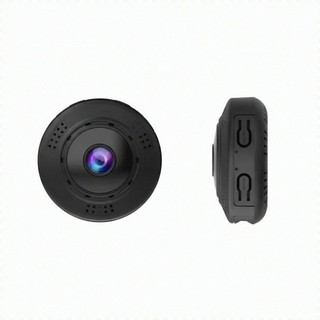Mini câmera inteligente sem fio de alta definição, monitor de movimento com visão noturna infravermelha ajustável digita