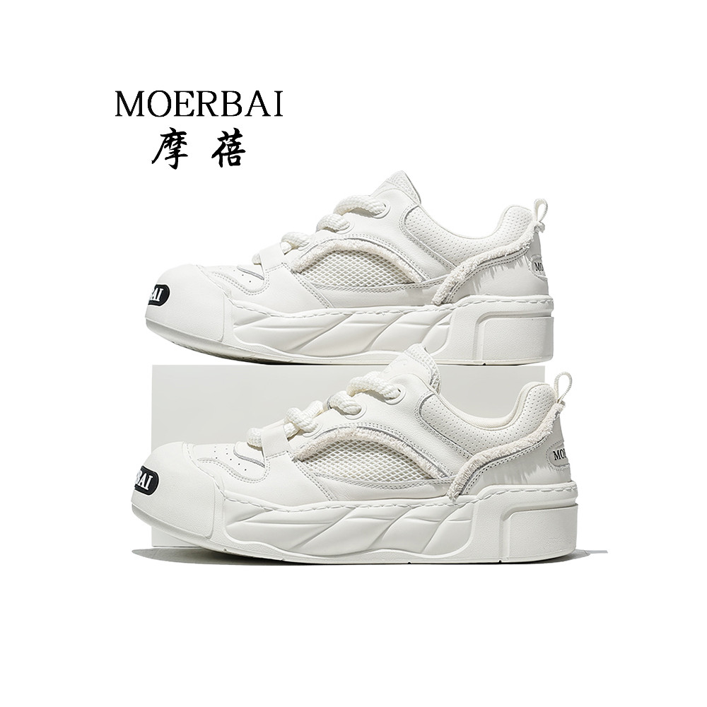 Mobe sapatos masculinos 2026 primavera novo estilo sapatos de sola macia respirável esportes masculinos sapatos casuais