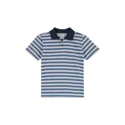 Camisa Polo Infantil Menino Listrada Elian Azul