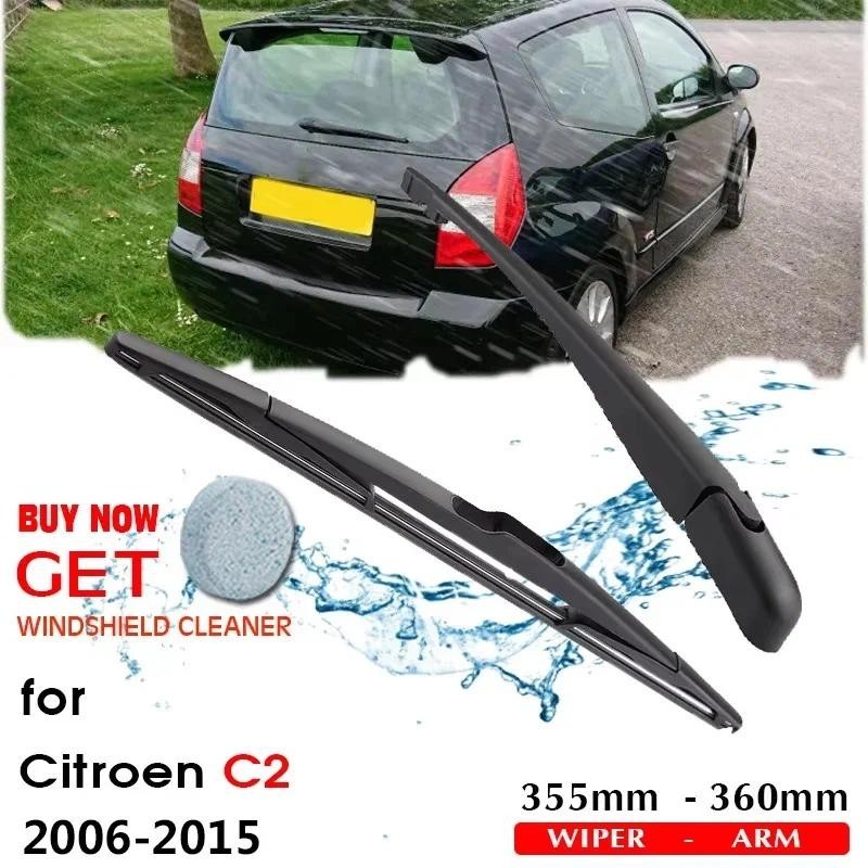 Lâminas De Limpador Traseiro Do Carro Braço De Pára-Brisa Para Citroen C2 Hatchback (2006-2015) 355mm , Acessórios Autom