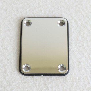 Dongli DIY montagem Strat guitarra conexão placa de aço Tele pescoço conexão placa ferro prata preto ouro com parafusos