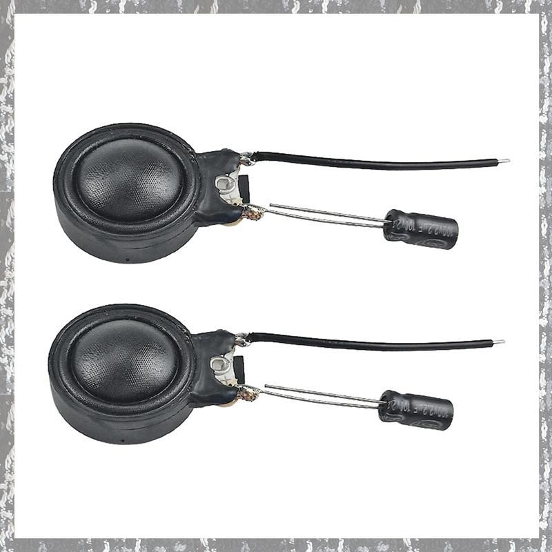 [Tnr] 2pcs 22mm Membrana De Seda Treble Dome Tweeter 8ohm 10W Alto-Falante Áudio Inteligente De