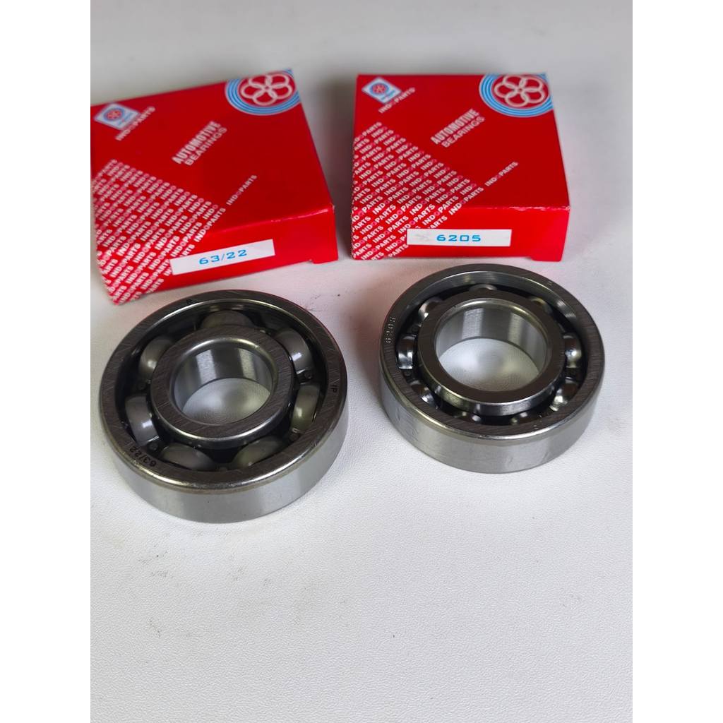 Um Par De Rolamentos De Virabrequim Esquerdo E Direito Para NINJA 150 KIS | RR SS Indoparts 63/22 6205