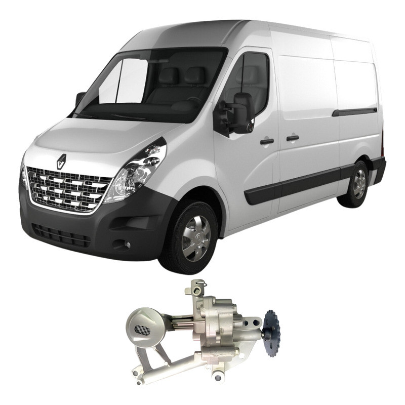 Bomba Oleo Master Traffic 2.5 16v G9u Turbo Diesel / Indisa — imagem 2 de 2