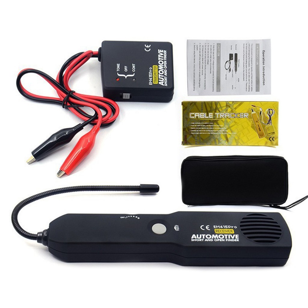 O Verificador Curto Aberto 6-42V Do Fio Localizador Automotivo Circuito De EM415PRO Não Contato