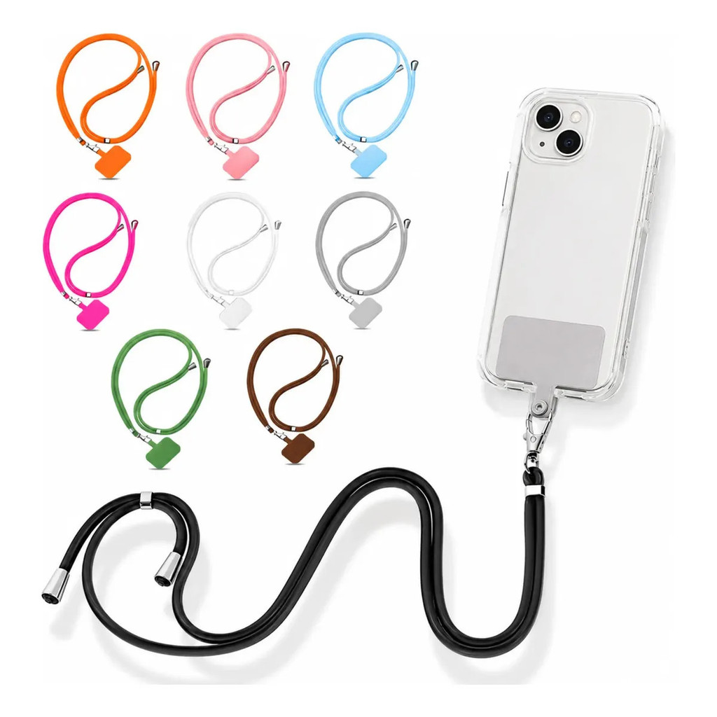 Cordão Para Celular Alça Pescoço Ajustável Nylon Universal