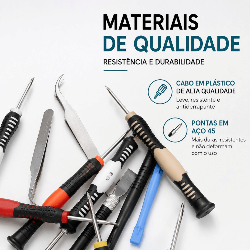Kit Chaves de Precisão 16 Peças LUATEK LWJ-A2811 para Celular e Eletrônicos · foto 2