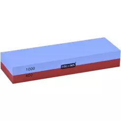 Pedra De Afiar Dupla Face 400 1000 Com Suporte Collins