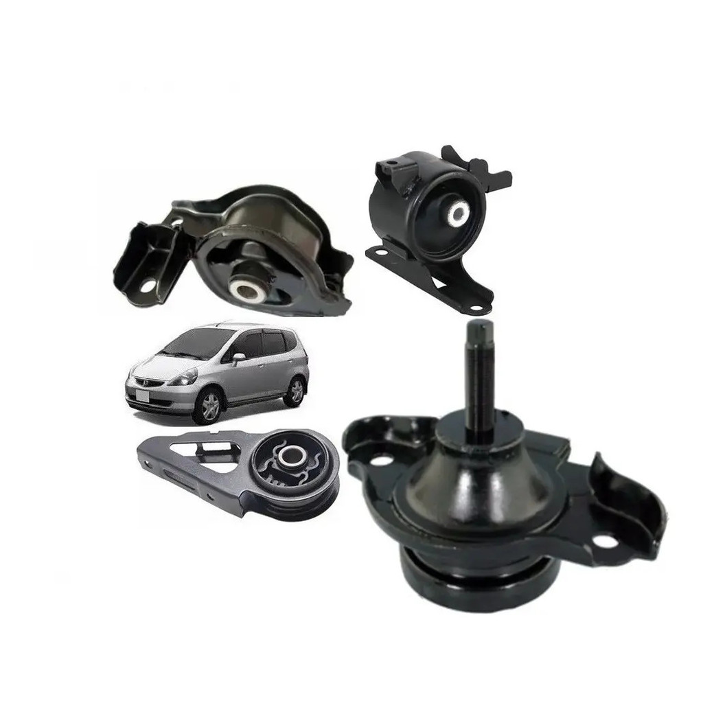 4 Coxim Motor Cambio Honda Fit 2003/2008 Aut Tenacity