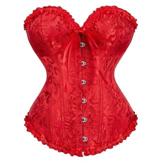 Espartilho Feminino Floral Corpete Mulletes Renascentista Vintage Bustier Top Traje Halloween