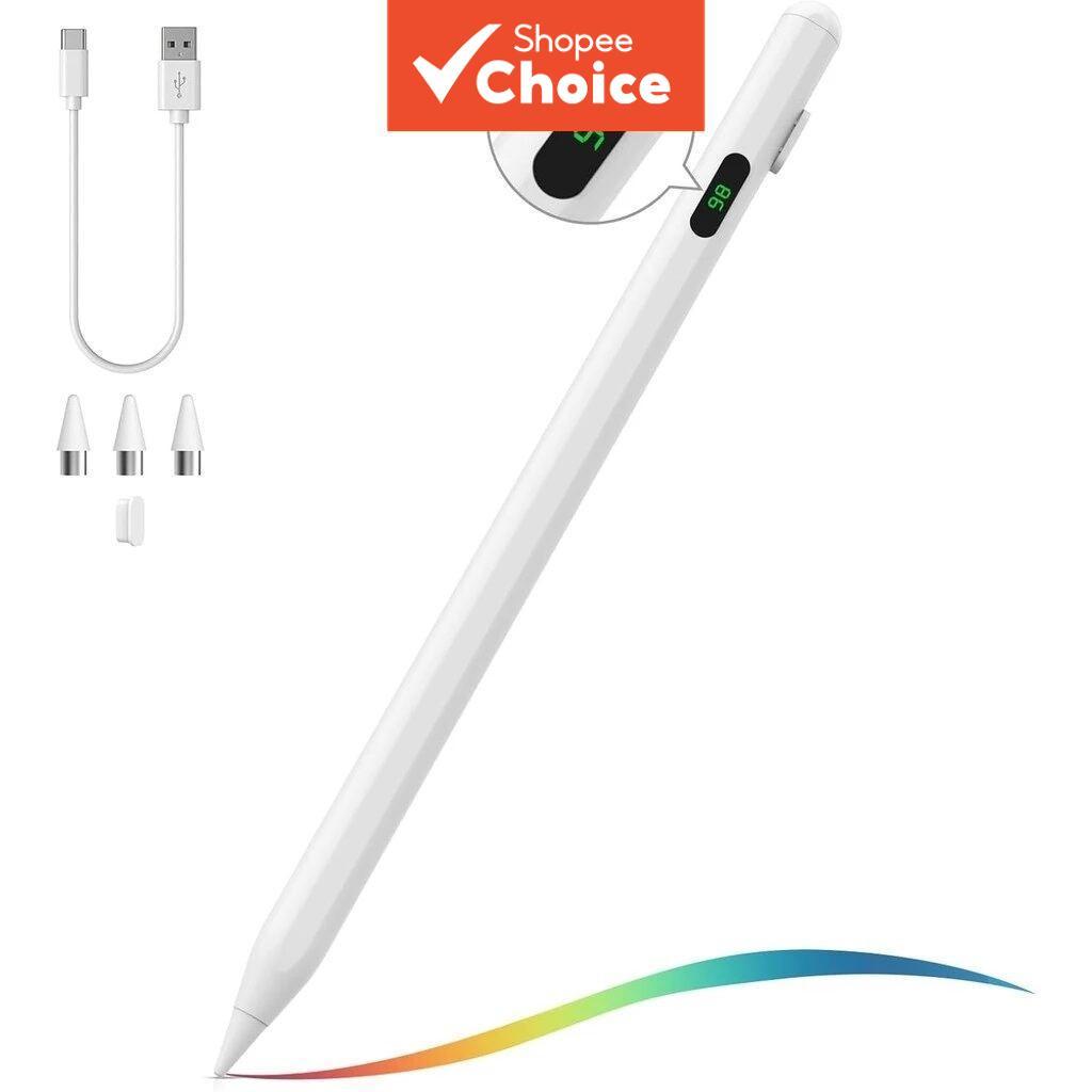 Caneta Universal Stylus para iOS, Android, Windows Tablet, Celular, Multicolorida, Capacitiva para Pintura e Escrita,