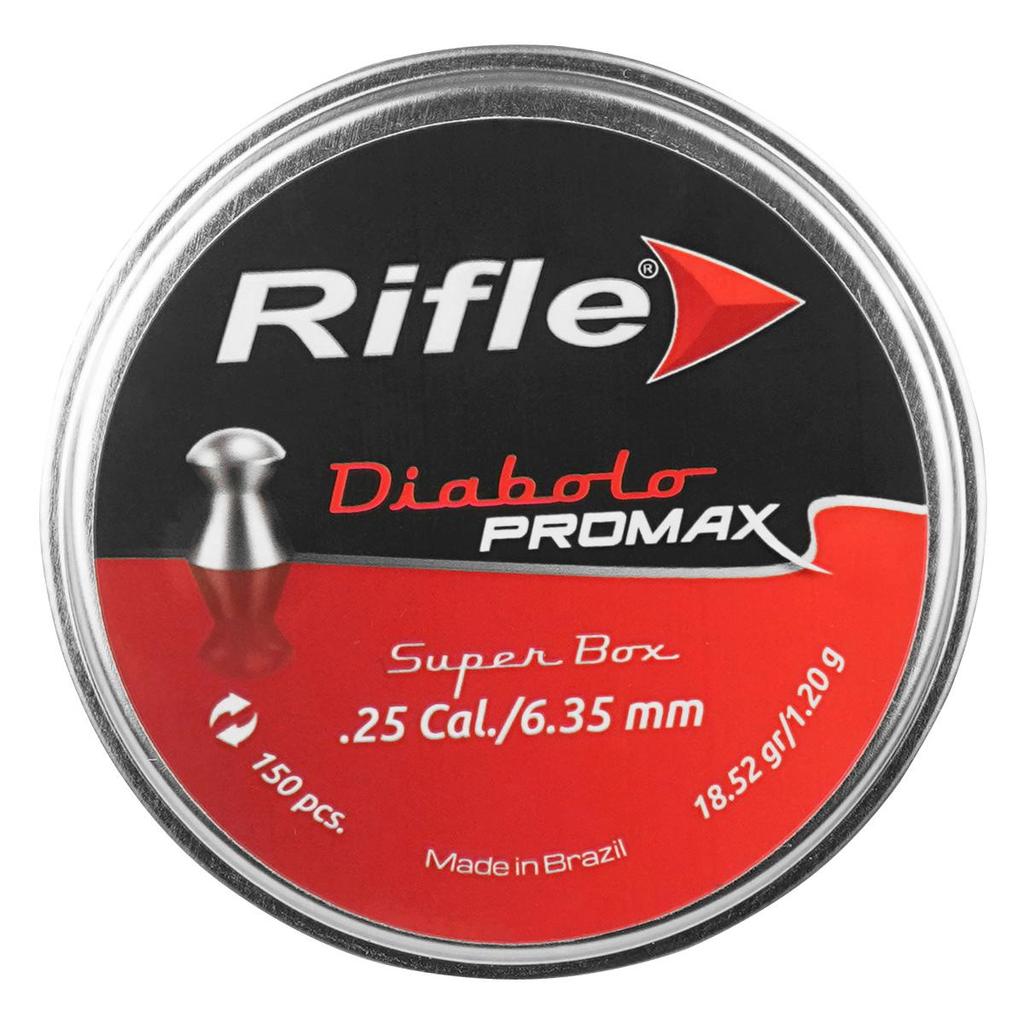 Kit 2x Chumbinho Diabolo Promax Rifle 150un 6,35mm — imagem 2 de 2