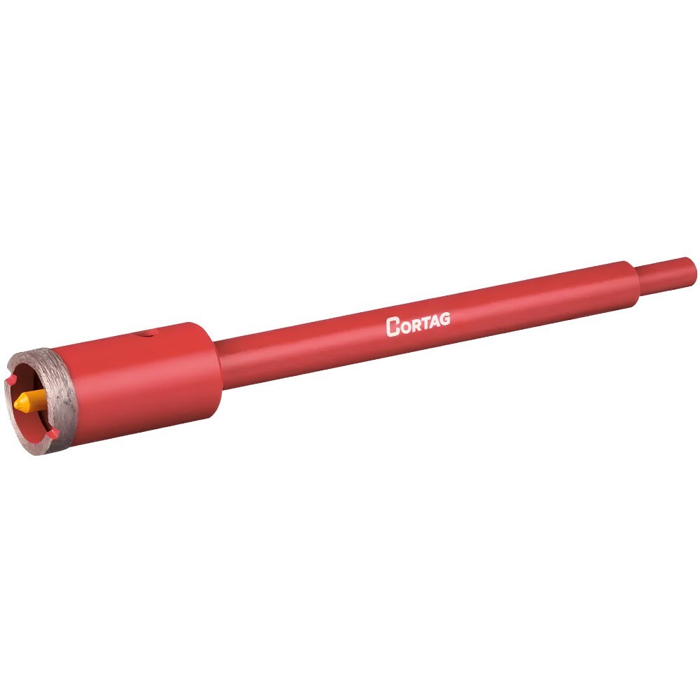 Serra copo diamantada 30 mm com haste de 3/8" 61416 - Cortag