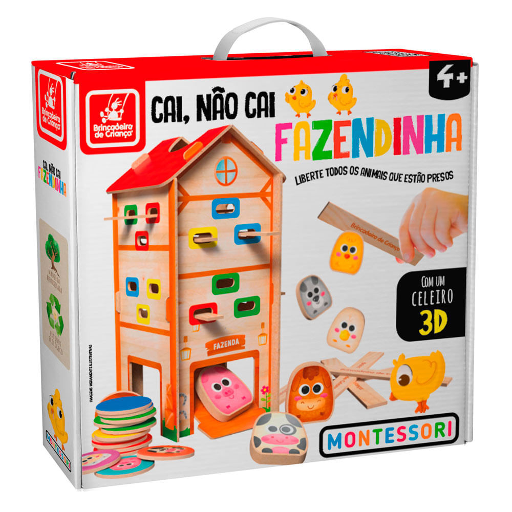 Jogo Cai Não Cai Fazendinha BDC