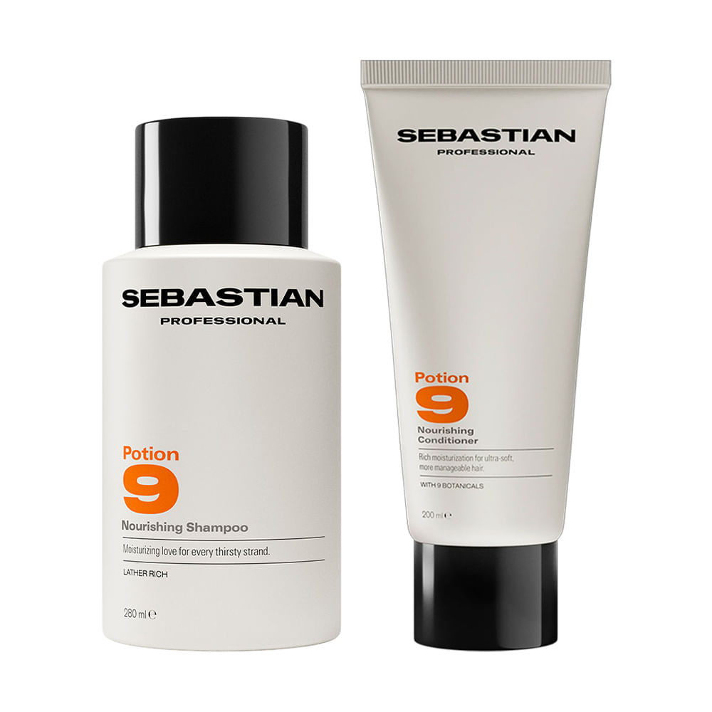 Kit Sebastian Professional Potion 9 Shampoo 280ml + Condicionador 200ml