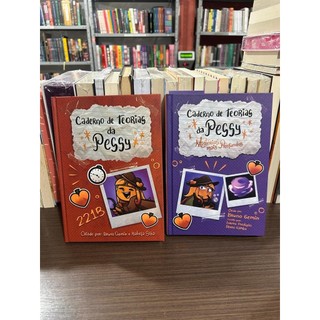 Kit Caderno de Teorias da Pessy - 2 volumes - Com marcadores de página - Mundo Torajo autor Bruno Gemin