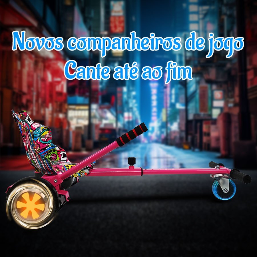 Hoverkart Para Hoverboard Carrinho Ajustável 10 A 6,5 · foto 2