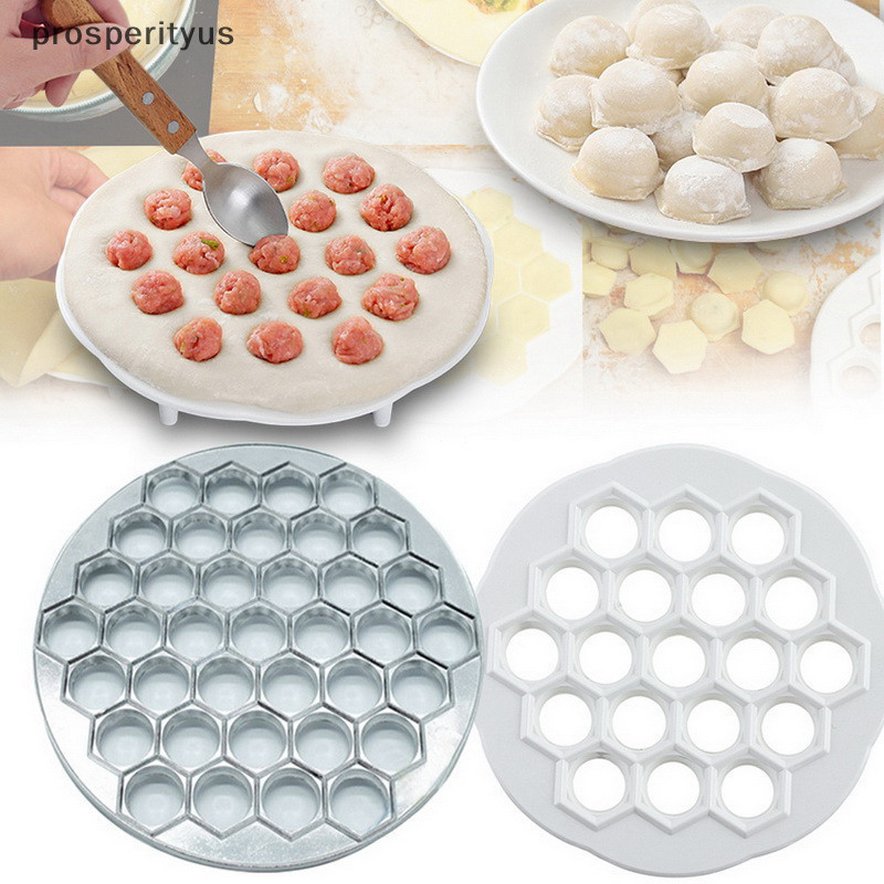 [prosperityus] Molde De Plástico Ravioli Maker Gadget De Cozinha DumplingsMaker [BR]