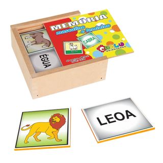 Jogo da Memória Educativo Carlu