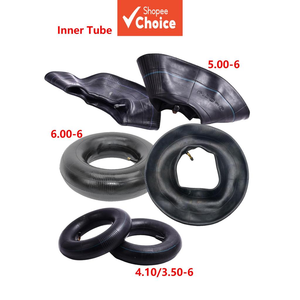 Tubo de Motocicleta 3.50/4.00-6 4.10/3.50-6 5.00-6 4.10/3.50-6 16x6.50-8/18x8.50/9.50-8/16x8-7 Pneu de câmara interna
