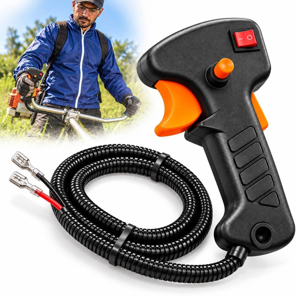 Punho Controle Acelerador Roçadeira 33 / 43 / 52 / 63cc