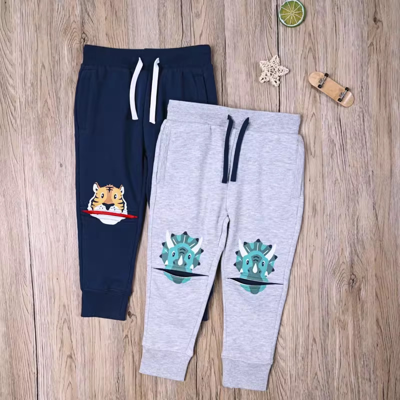 Comércio exterior europeu americano menino bebê primavera outono Sweatpants calças esportivas calças compridas meninos l