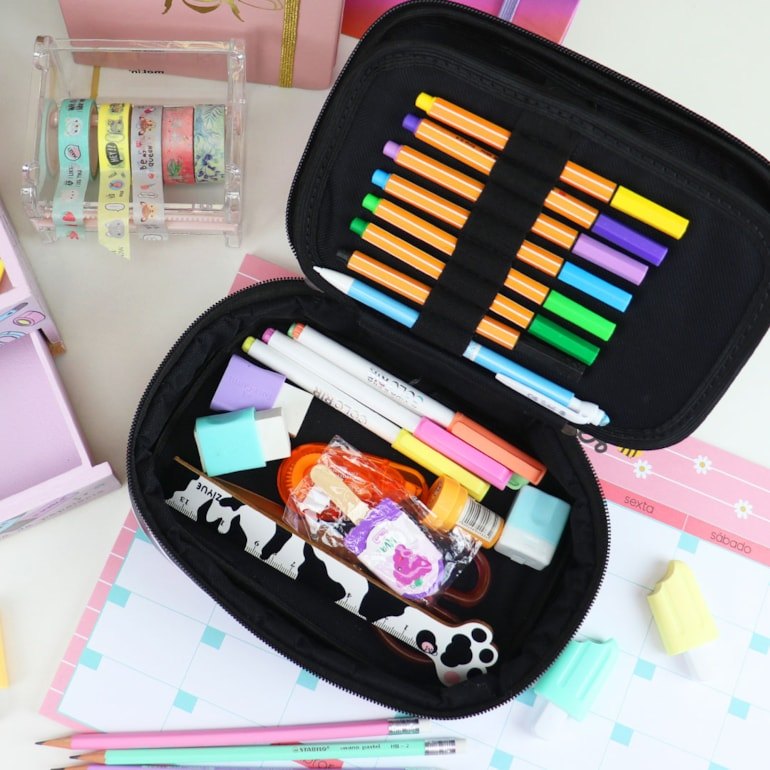 Estojo 100 Pens Preto — imagem 2 de 2