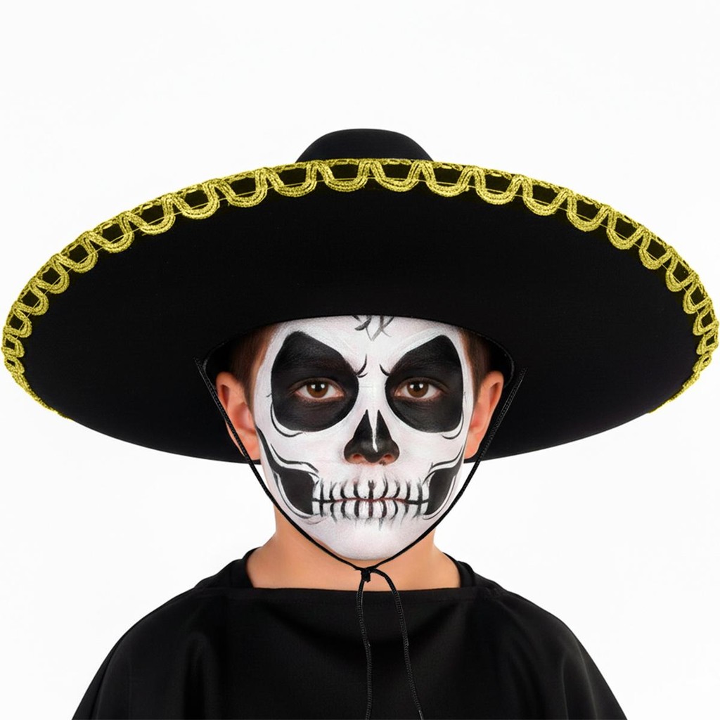 Chapeu Mexicano Gigante Sombreiro pra Criança de Halloween Festa Carnaval Infantil Masculino em Oferta na Shopee