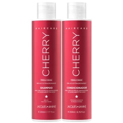 Kit Jacques Janine Hair Care Cherry Cereja Shampoo 230ml Condicionador 200ml