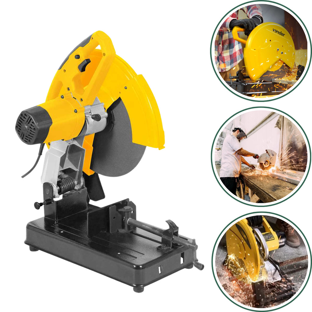 Serra de Corte Rápida Policorte 2000W 220V 355MM 3800rpm Profissional Serra Circular Vonder