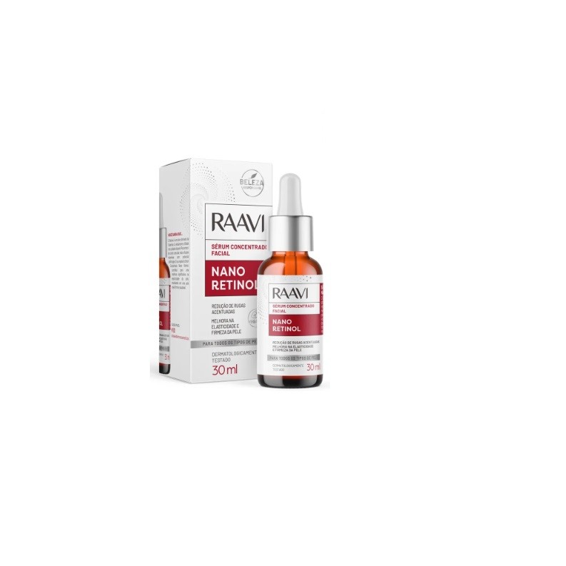 Serum Concentrado Nano Retinol 30ml - Raavi