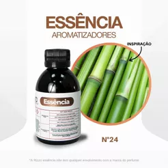Essência Bamboo Premium Concentrada para Ambientes N°24 - 100g - 1 unidade - Rizzo
