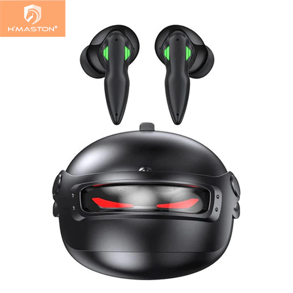 H'maston RS-37 Fone de Ouvido Bluetooth Sem Fio Gamer com Microfone Premium e Som Imersivo