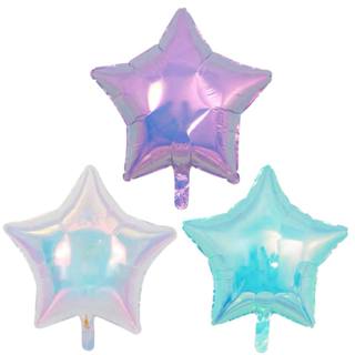 Kit 10 Balão Estrela Nacarado Colorida Furta Cor 45cm Festa Decoração em Oferta na Shopee