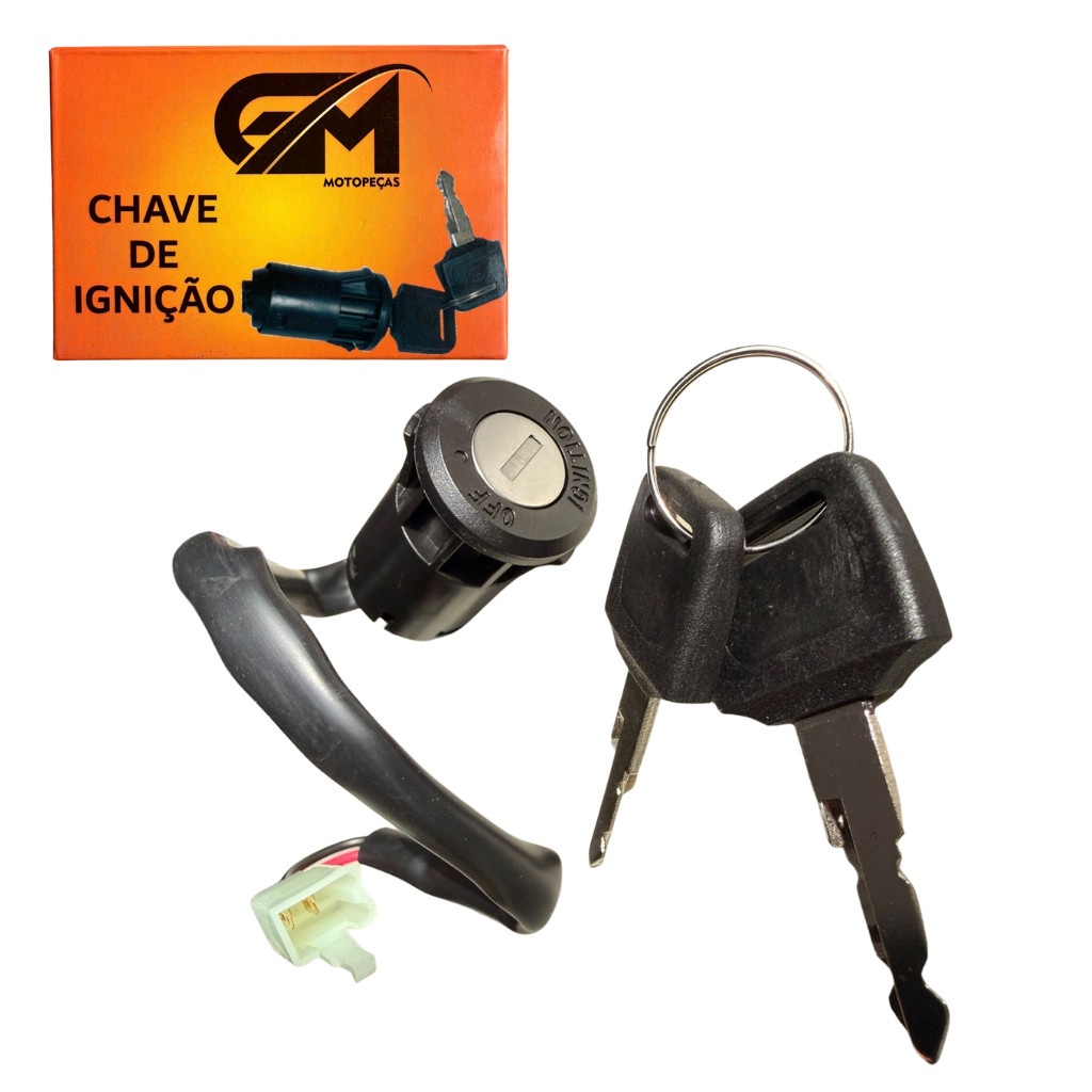 Chave Ignição Contato Honda Titan 125 Ks Es / Cargo 125 2000 Até 2001 em Oferta na Shopee