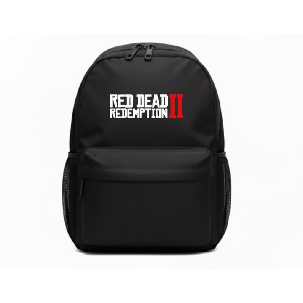 Mochila Red Dead Redemption 2 Jogo RDR2 Reforçada Escolar Faculdade Unissex Gamer
