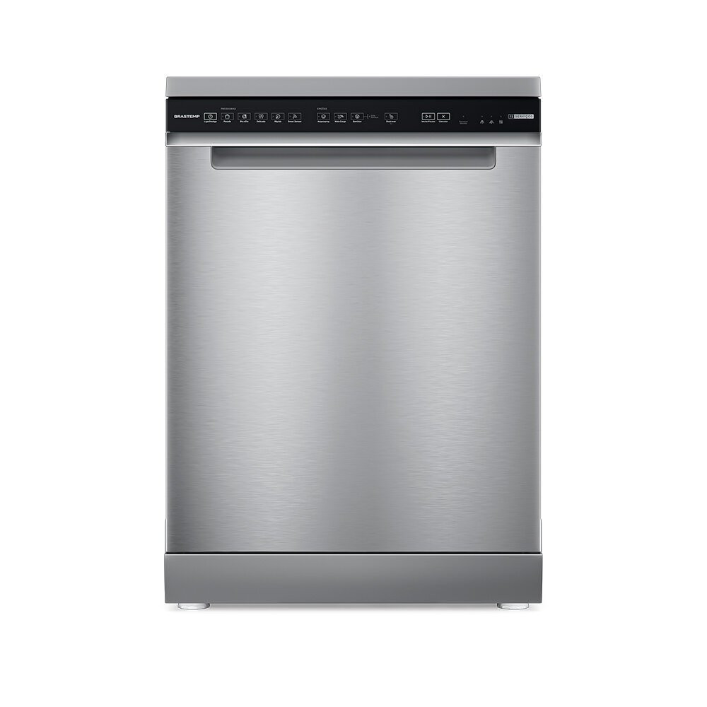 Lava-louças 15 serviços Brastemp com Smart Sensor - BLF61AR
