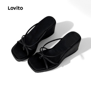 Lovito Sandálias Rasteiras Casuais Clássicas e Versáteis para mulheres LFA91159 em Oferta na Shopee
