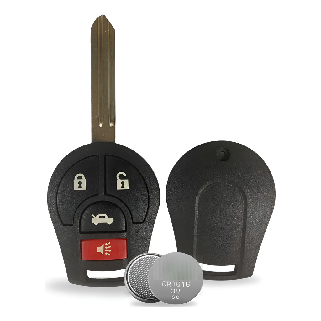 Chave Gaveta Nissan Versa Sentra Livina Tiida March Com Bateria