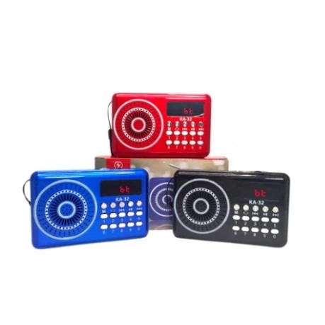 Radinho Portátil De Pilha Am Fm Radio De Bolso Bluetooth Recarregável Original KAPBOM/ALTOMEX
