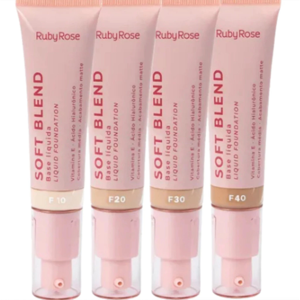 Base Líquida Soft Blend - Ruby Rose