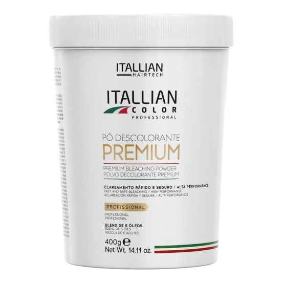 Descolorante Em Pó 400g Premium Powder | Itallian Color